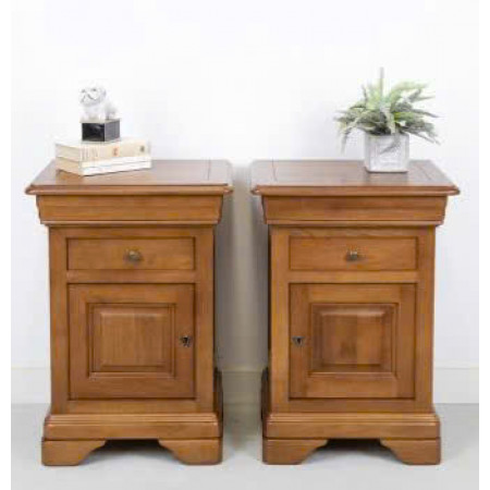 EU 01 - Tủ Đầu Giường : Tủ 01 Ngăn Kéo + 01 Hộc Mở